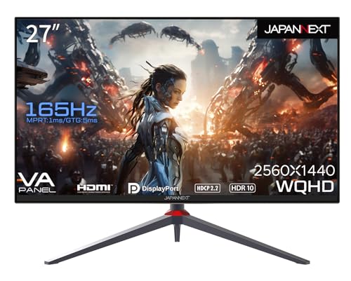 Amazon.co.jp: JAPANNEXT 27インチ ゲーミングモニター 165Hz