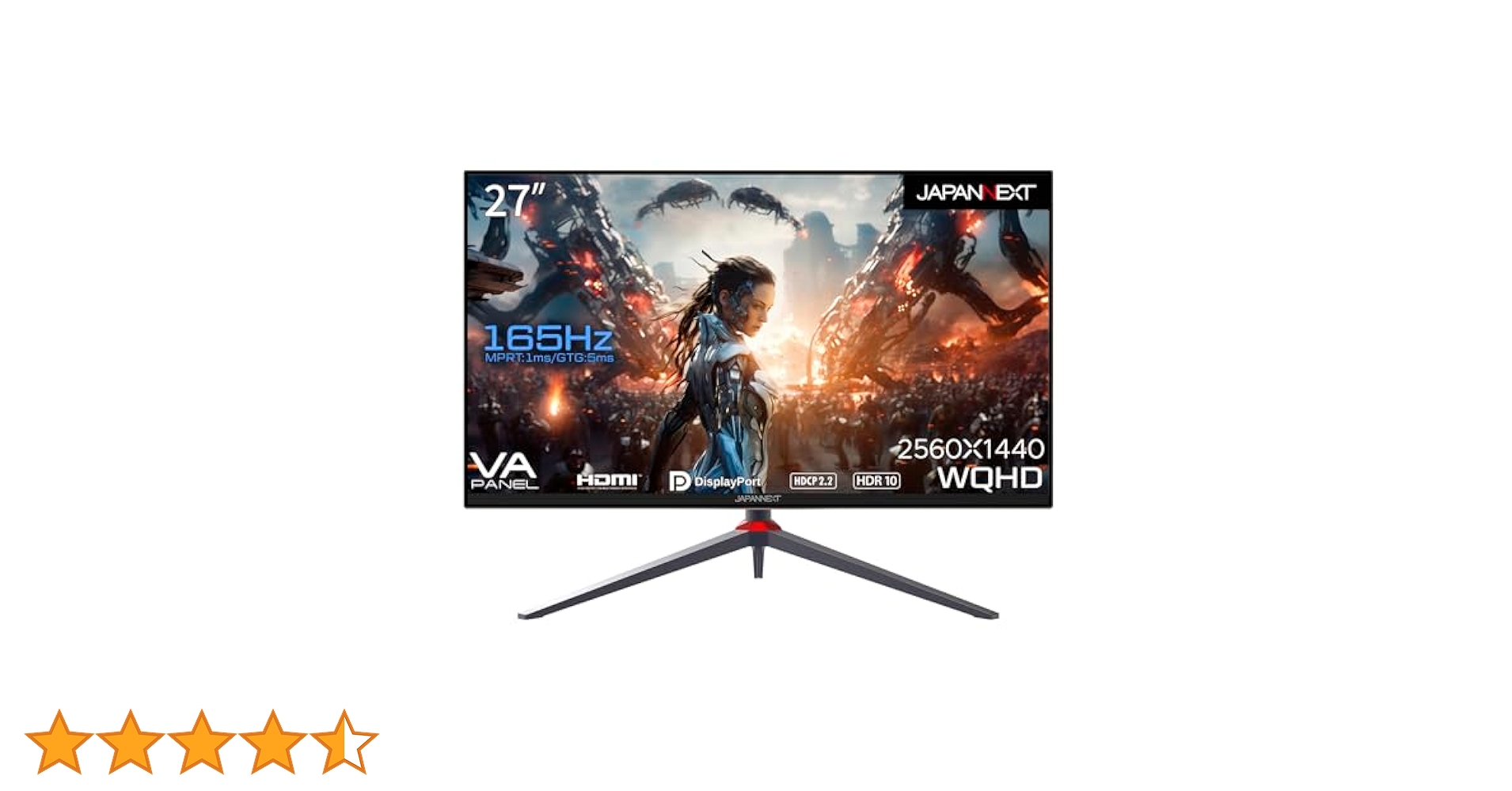 Amazon.co.jp: JAPANNEXT 27インチ ゲーミングモニター 165Hz