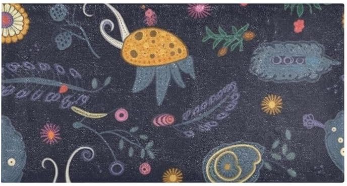 Alfombra antideslizante de caracoles y plantas, alfombra de cocina antifatiga para pasillo, entrada, sala de estar, dormitorio, decoración del hogar disponible en Yaxa El Salvador