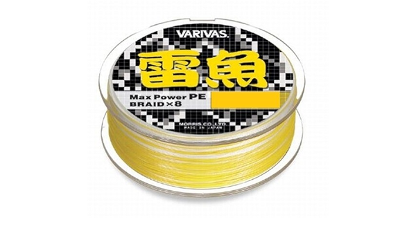 Amazon | VARIVAS(バリバス) PEライン 雷魚 マックスパワー 80m 10号