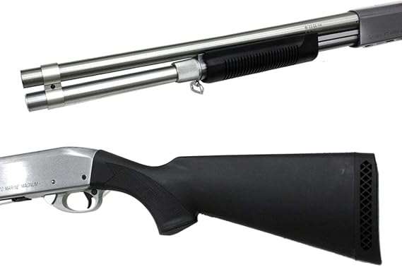 S T M870 ロング エアーショットガン Marine Magnum刻印 Silver Black Stspg06sbs ショットガン ホビー S T M870 ロング エアーショットガン Marine Magnum刻印 Silver Black Stspg06sbs ショットガン ホビー