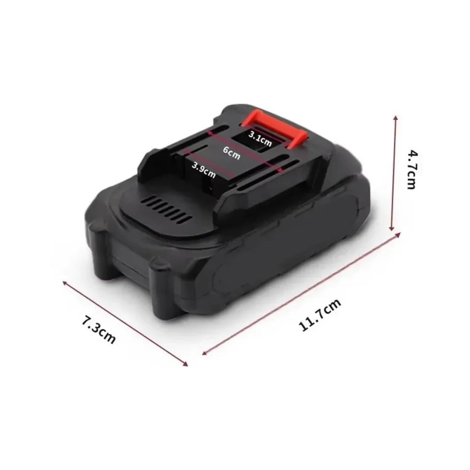 Batteria Ricaricabile For Utensili Elettrici Senza Fili Con Batteria Agli Ioni Di Litio Ad Alta Capacità 88VF, Compatibile Con Makita, Batteria Sostitutiva For Utensili 88V(1 Battery 1 Charger)