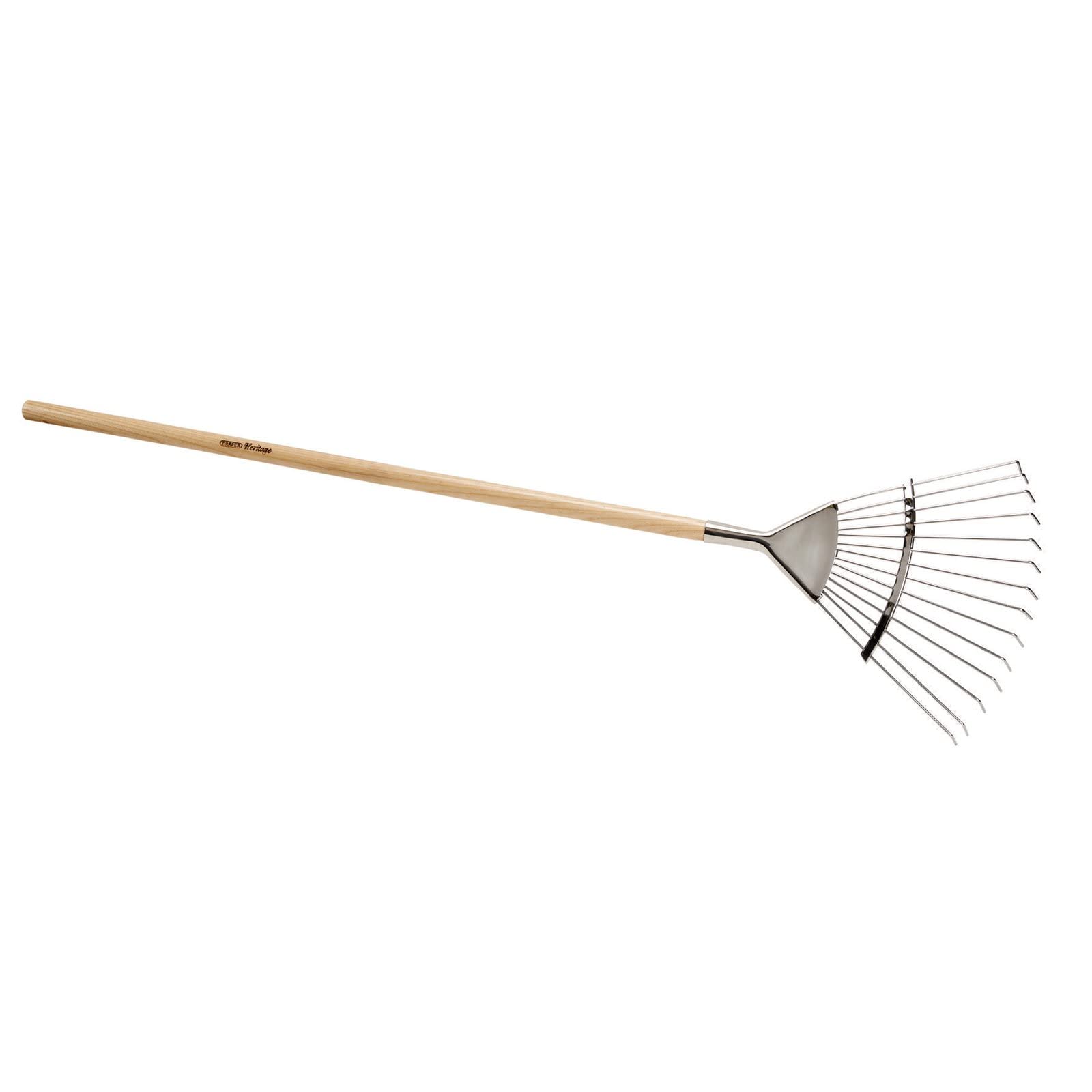Draper 08975 Heritage Junior Stainless Steel Lawn Rake