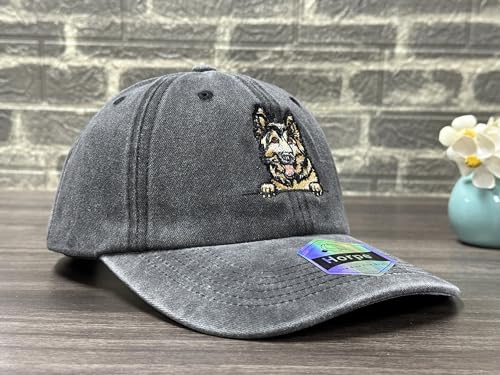 Image of Dog Lover Hat for Men Women, Dog Owner Gift Baseball Cap | Everyday Casual Style, Premium Embroidery, Breathable Cotton Fabric, One Size Adjustable Fit