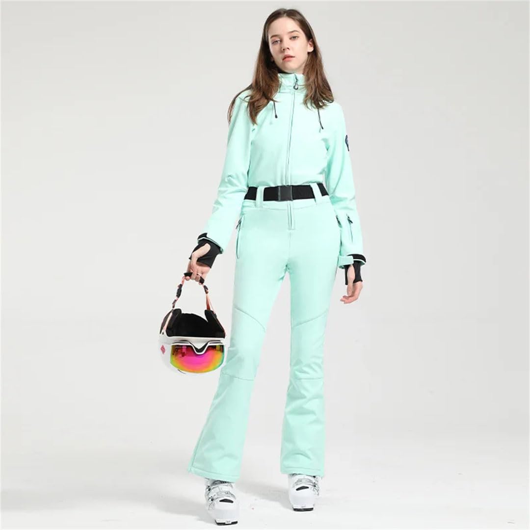 Unisex jednoczęściowy kombinezon narciarski slim fit wodoodporny wiatroszczelny oddychający i ciepły koreańska wersja sprzęt outdoorowy kombinezon narciarski