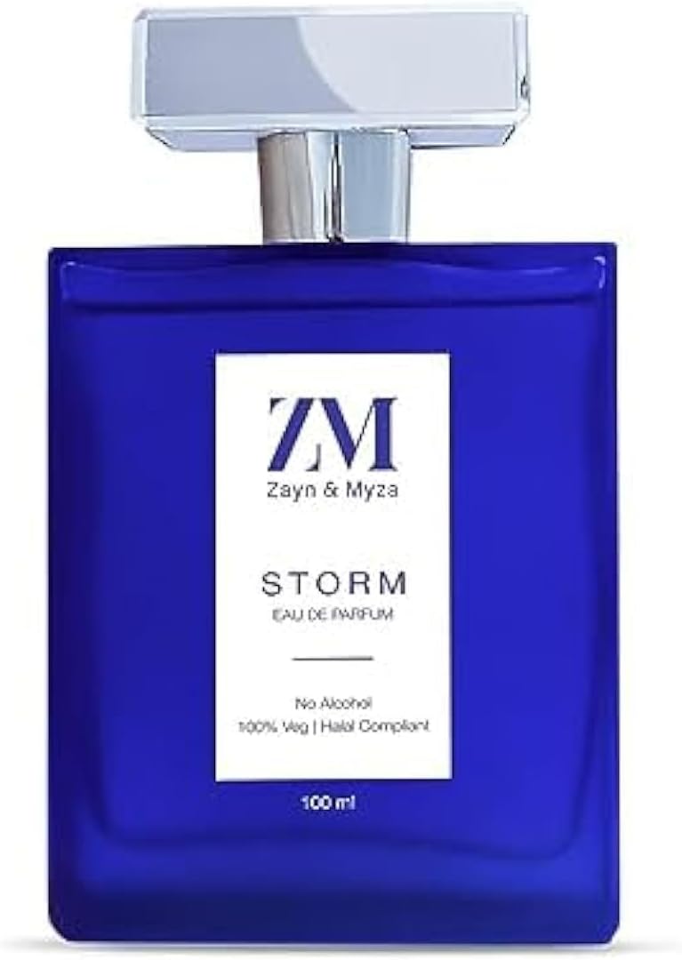 Storm Perfume for Men | Premium Long-lasting Fragrance | No Alcohol Perfume I Woody Fragrance Eau de Parfum I (EDP) - 100 ml