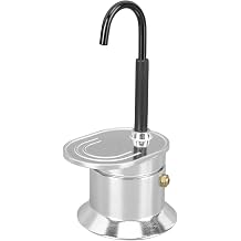Single Tube Coffee Pot, Mini Espresso Machine, Sturdy Aluminum Alloy Fast 90 Seconds Brewing Lightweight, Camping Espresso Maker for Home Outdoor Travel Gift