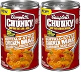 Campbell’s Chunky Buffalo-Style Chicken Mac Soup, 18.8 oz Can (Pack of 2)