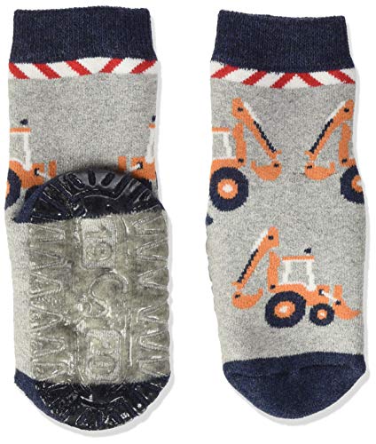 Sterntaler FLI Soft Bagger Chaussettes, Gris Clair Mel, 18 Bébé garçon