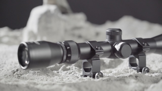 Amazon.com : PINTY 3-9x40 Rifle Scope with Red/Green Illuminated