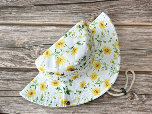 Image of Wide Brim Bucket Hat for Women Girl Men Boy