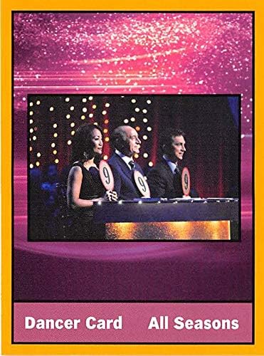 Dancing With The Stars Judges Carrie Ann Inaba Len Goodman Bruno Tonioli trading game card #44 Size 3x4 inches Scores