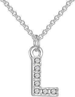 Amazon.co.uk: L Necklace