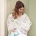 5-in-1 Car Seat Canopy & Nursing Cover by Matimati, Stretchy & Ultra Soft Breastfeeding, Carseat & Stroller, Shopping Cart Covers, Perfect Gift for Mom (Floral)