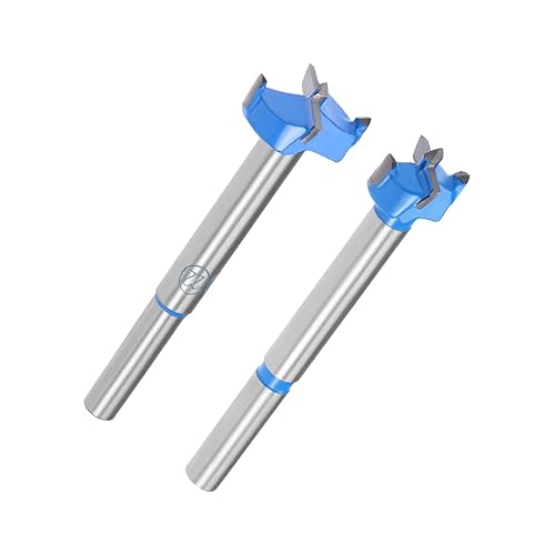 uxcell 0.866 in, 0.591 in Forstner Brocas de carburo de tungsteno Agujero de madera Sierra Auger Abridor