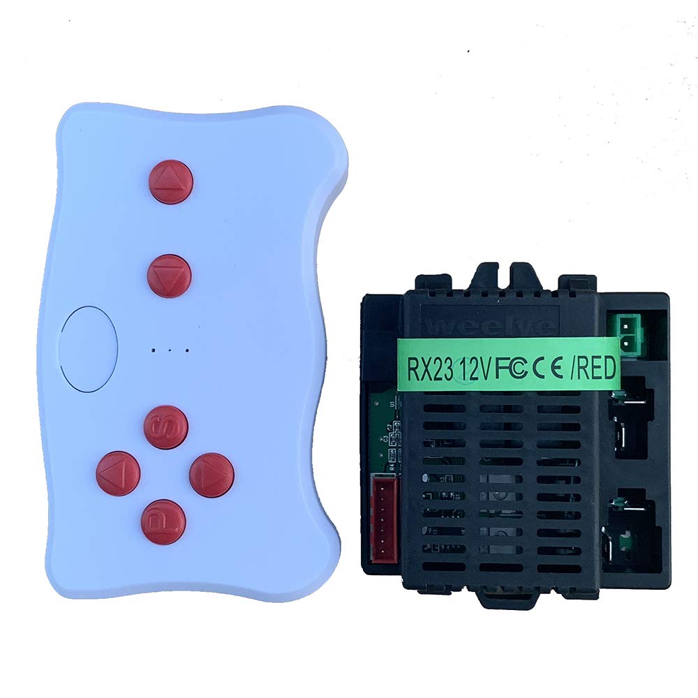 weelye RX23 12V FC Four-Sided Socket Kids Powered Ride on car 2.4G Bluetooth Remote Control and Receiver Accessories for Children Electric Ride On Car Replacement Parts