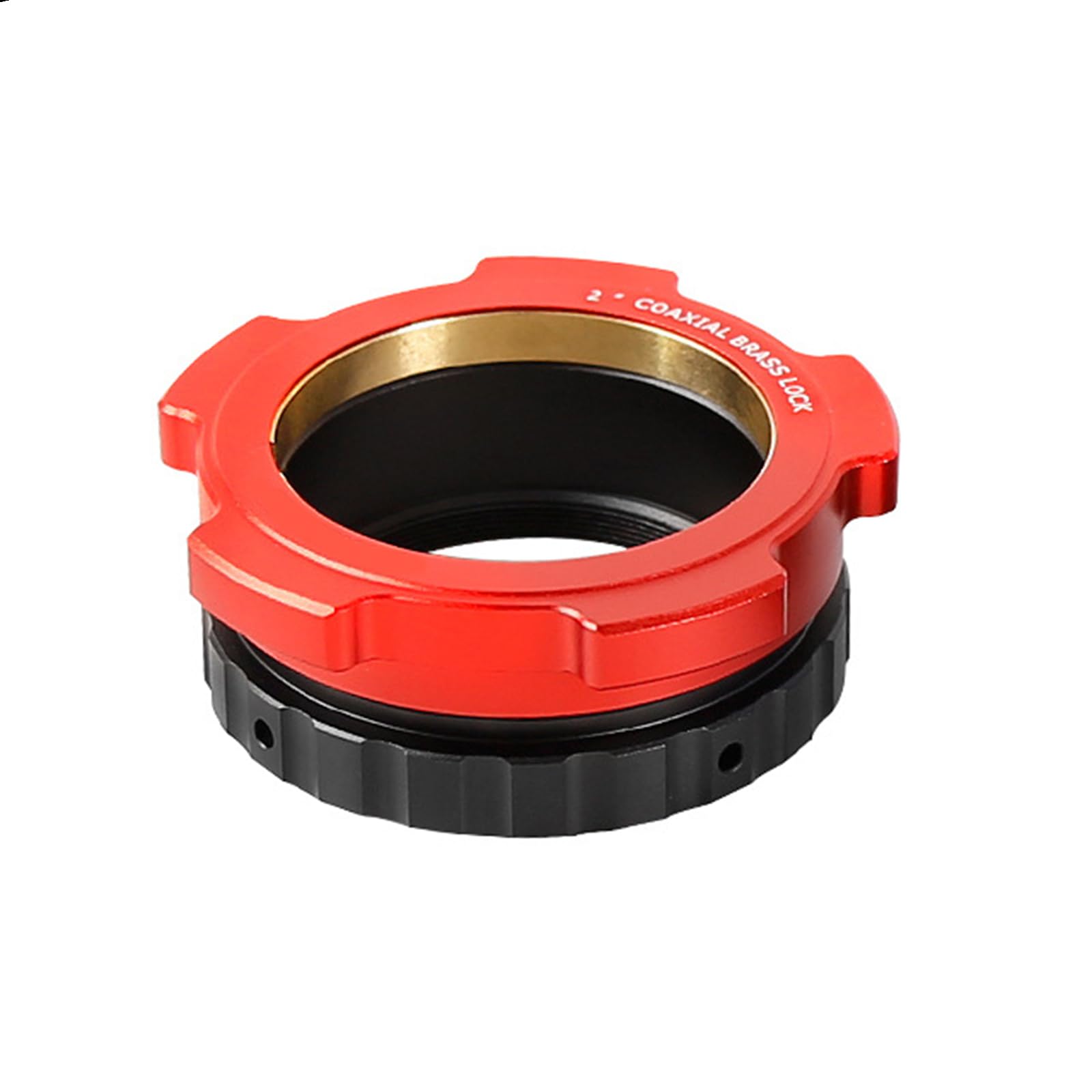 Coupleurs coaxiaux femelles 2" de précision en aluminium léger pour tube de télescope