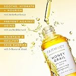 Farmacy Honey Grail Hydrating Face Oil - Nourishing Oil for Skin & Hair - Infused with Sea Buckthorn, Rosehip & Buckwheat Honey to Moisturize & Maintain a Healthy Skin Barrier (30ml) - Image 2