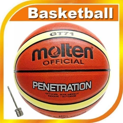 Molten Official Size Weight Indoor/Outdoor 29.5'' Team Game Ball Basketball GT71