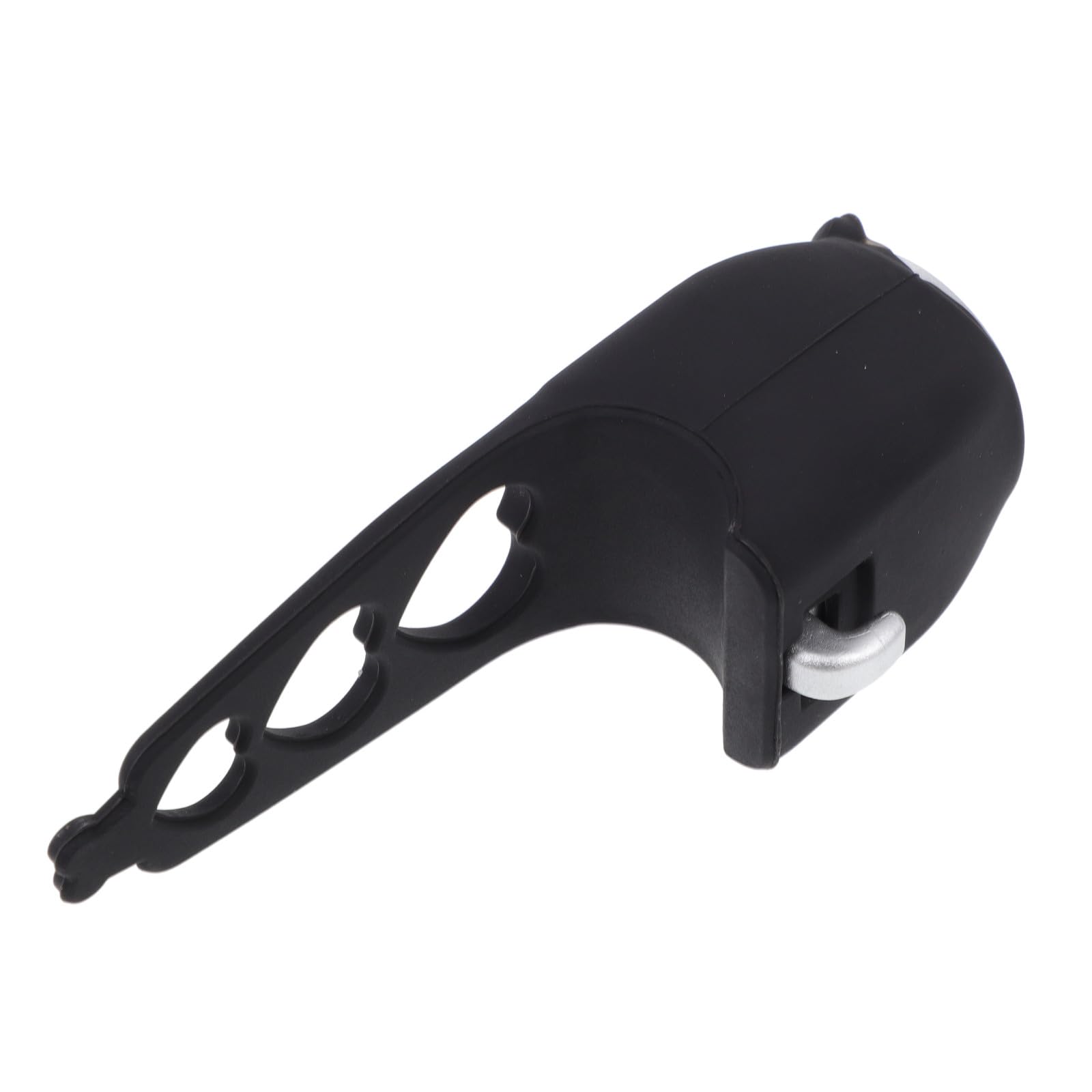 VORCOOL 2 Pz Clacson Elettronici per Avvertimento Strada Versatile Squillo Montagna Utili Campane Campane Durevole Altoparlante Impermeabile Manubrio Tromba in Silicone Adulti Corno Nero