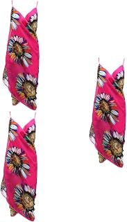 Adorainbow Piscina 3 Peças Toalha De Praia Saia De Praia Maiô Robe Alça Decote Em V Profundo Vestido Boêmio Capa De Praia Vestido De Toalha De Praia Boho Maiô Vestido Embrulhado Miss
