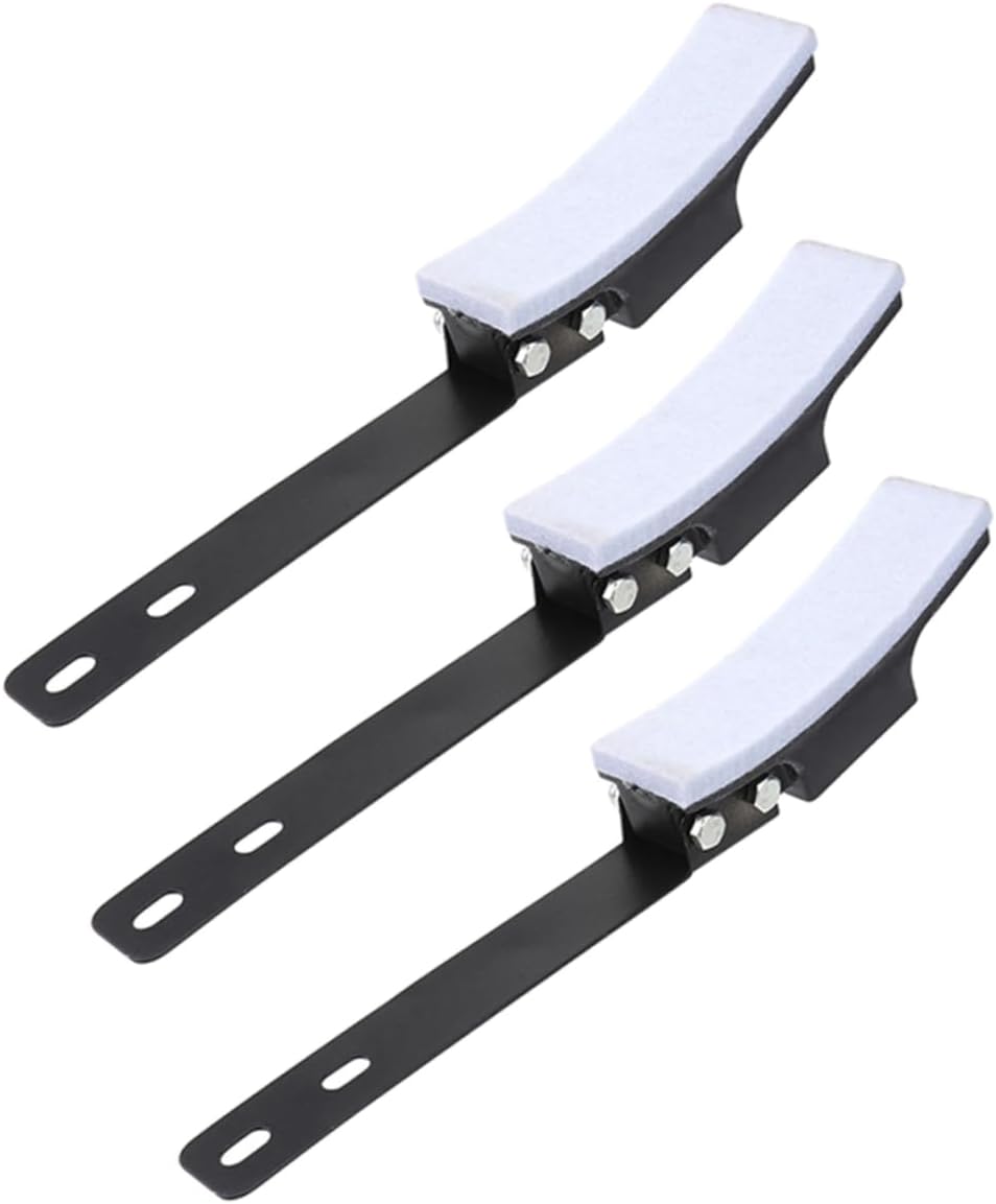 BESPORTBLE 3Pcs Exercise Bike Brake Pad Silent Felt Brake Blocks for Stationary Bikes High Performance Braking Low Noise Design Easy Installation for Home