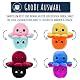 Smartpillow Oktopus Kuscheltier mit doppelseitigem Design