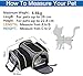 DADYPET Transportin Gato, Transportin Perro Pequeño Mascotas Cómodo Bolso para Transporte en...