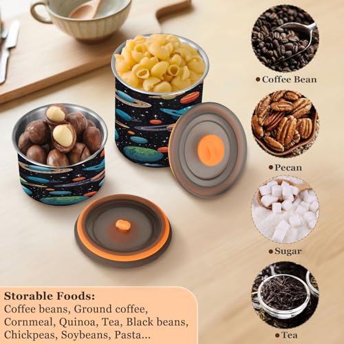 Envase de Café Hermético 900ml Acero Inoxidable ATTX miniatura 5