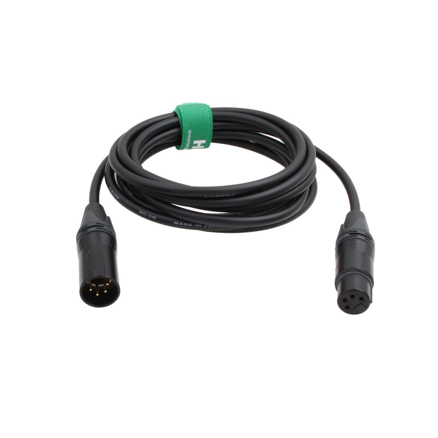 Cable XLR 4 pines extensor de corriente para solucionar fallas de batería en cámaras Sony y Canon 3