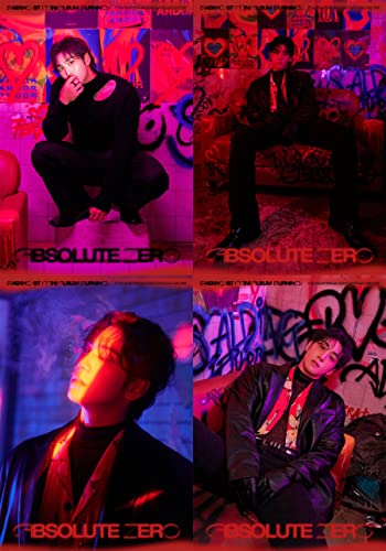 Album K-POP NU'EST BAEKHO ABSOLUTE ZERO CD Photo Set Complet Burning Melting Corée