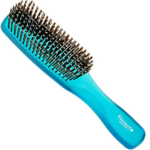 Giorgio GION1B Neon Blue Detangler Hair Brush