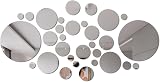 32 x Adhesive Mirror Wall Stickers, Acrylic Mirror Stickers in Different Sizes, Mirror Decals Circle Stereo 3D DIY Decoration for Living Room, Bedroom, Office, TV Background (2.2/2.5/3.5/5.5/8/15cm) - 7