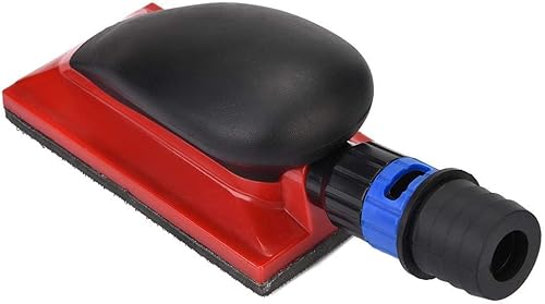 Miniatura 8 de Bloque de lijado Lijadora de mano 4.921 x 2.756 in Bloque de lijado al vacío de polvo Extracción de polvo de mano Lijado Molienda Bloque de esponja