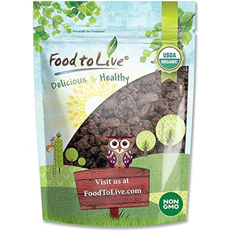 Organic Sun-Dried California Raisins, 2 lbs Cover