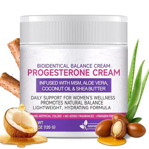 GPUPFJPW Wild Yam Cream Topical + Natural Wild Yam Cream for Hormone Balance Support Perimenopause & Menopause Relief Nourish The Skin Daily Moisturiser for Women 4.23Oz