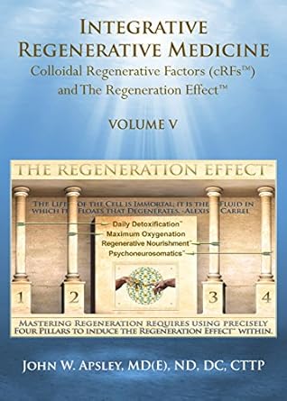 Discover the Future of Healing: A Comprehensive Review of Integrative Regenerative Medicine: Colloidal Regenerative Factors (cRFs) and The Regeneration Effect Volume V Discover the Future of Healing: A Comprehensive Review of Integrative Regenerative Medicine: Colloidal Regenerative Factors (cRFs) and The Regeneration Effect Volume V
