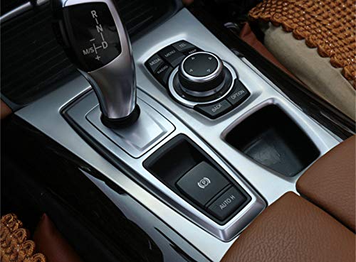 Wroadavee Inner Center Console Gear Shift Box Cover Trim For Bmw X5 X6 E70 E71 2010-2014 #TOP4