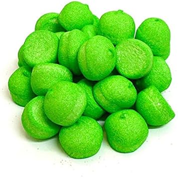 Marshmallow Bulgari - Bolas verdes de 4 g, sobre d