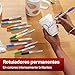 Sharpie - Rotuladores permanentes, punta fina, colores surtidos estándares, paquete de 24