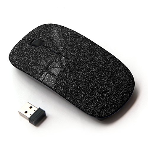KawaiiMouse [ Optical 2.4G Wireless Mouse ] Tarmac Black Road Sparkle Universe Static