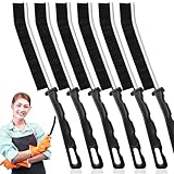 Crevice Cleaning Brush,6Pack Small Cleaning Brushes Grout Cleaner Brush Toilet Brush Scrub Brush for Shower Tile Skinny Gap Cleaning Tools for Household Use Bathroom Kitchen