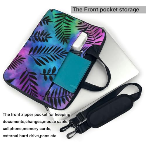 Bolso para portátil Tropical Leaves 13 pulgadas impermeable miniatura 6