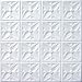 Faux Ceiling Tile - 20x20 Margaretta White Foam