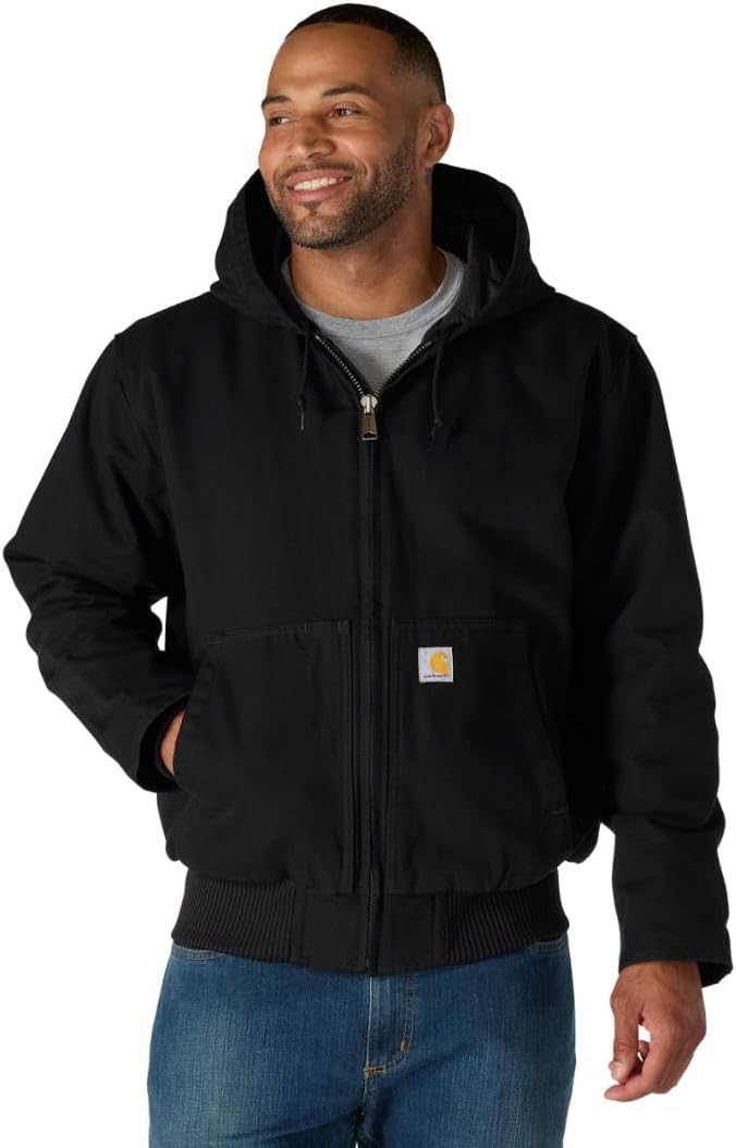 Carhartt Men's Duck Active Jacket Work Utility Outerwear