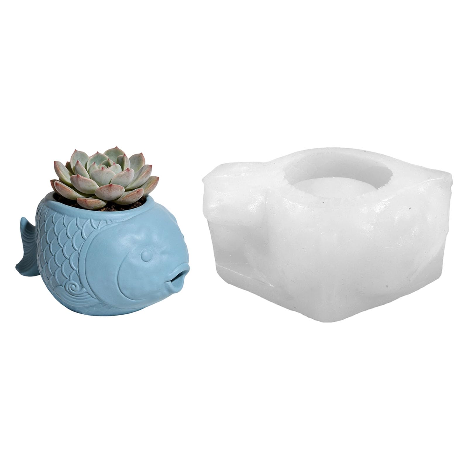 SXRQ Shape Silicone Holder Molds Multipurpose Silicone for Resin Casting Cup Flowerpot Storage Bowl Cast