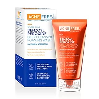 UPC 850004234716 product image for AcneFree Severe Acne 10% Benzoyl Peroxide Foaming Cleansing Wash, 5 Ounce (B09FN | upcitemdb.com