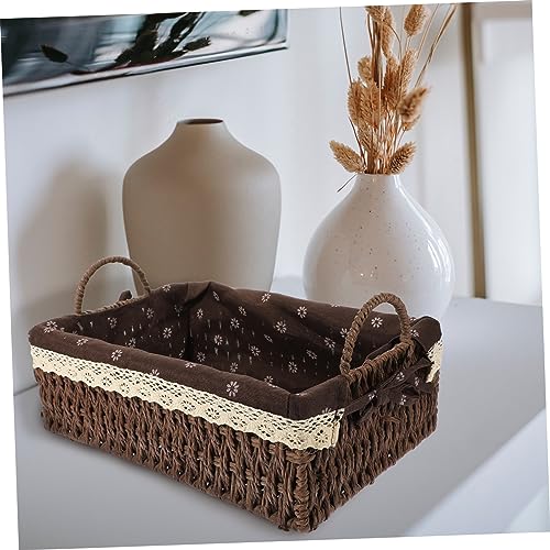 BESTOYARD 2 Pçs Cesta De Armazenamento De Brinquedos Decoração Do Quarto Cama Decoração Para Quarto