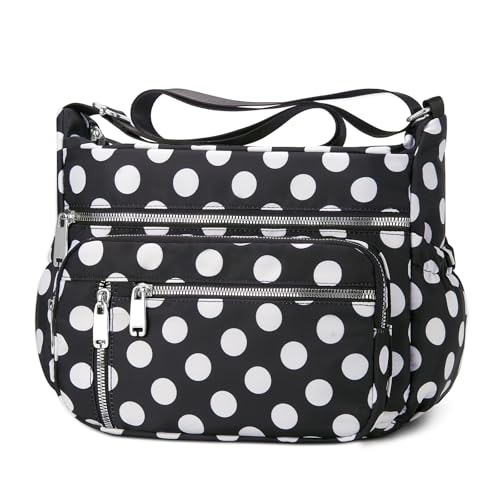 Image of NPBAG Crossbody Bag for Women, Shoulder Purse Handbag Messenger Bag, Trendy Pocketbooks, Waterproof and Multi-Pockets
