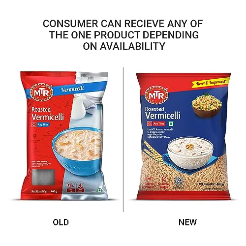 Image of MTR Vegetarian Roasted Vermicelli 400 grams (Pack of 2)